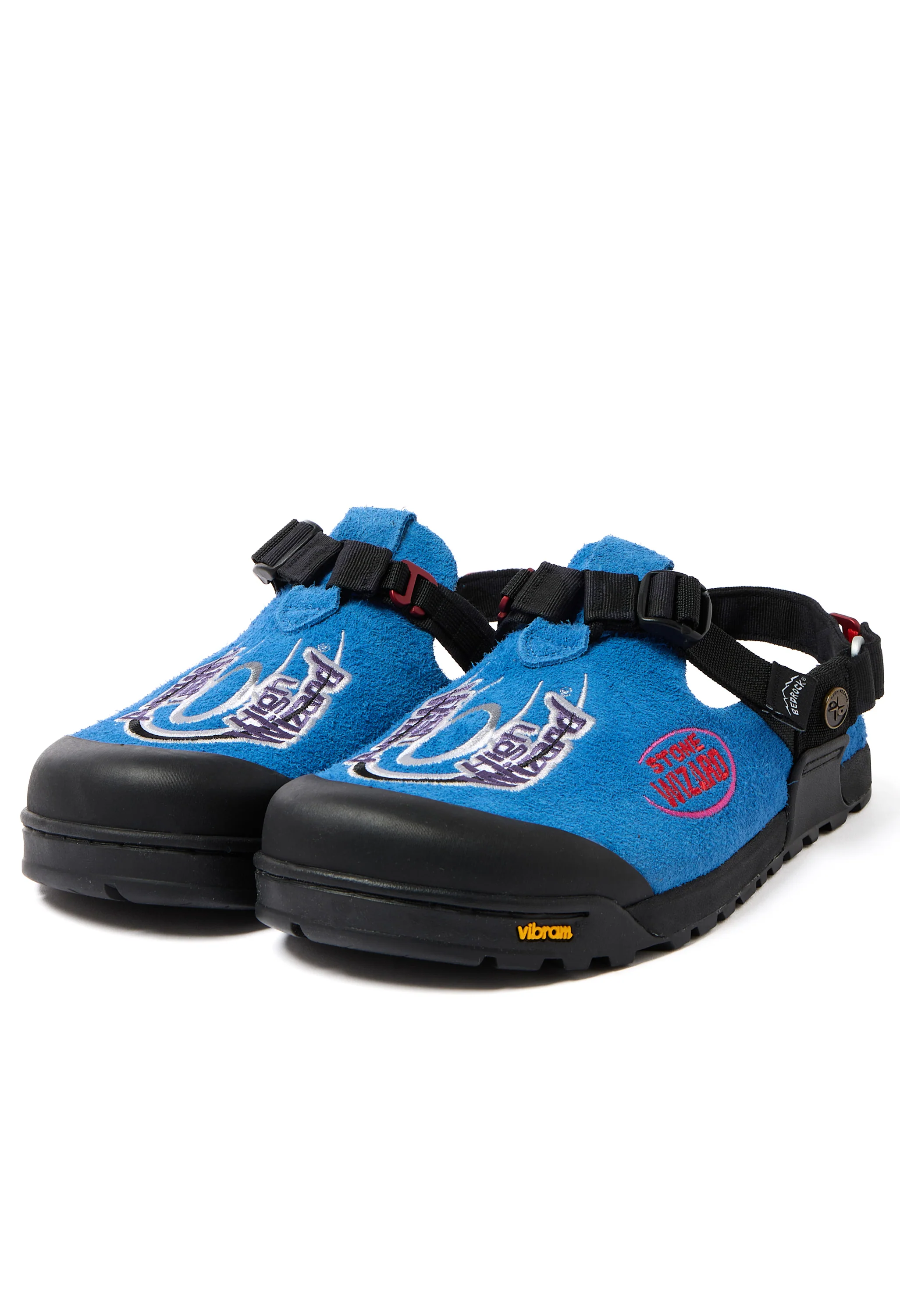 Bedrock Sandals x High Wizard Stone Wizard Clogs - Blue - Image 3
