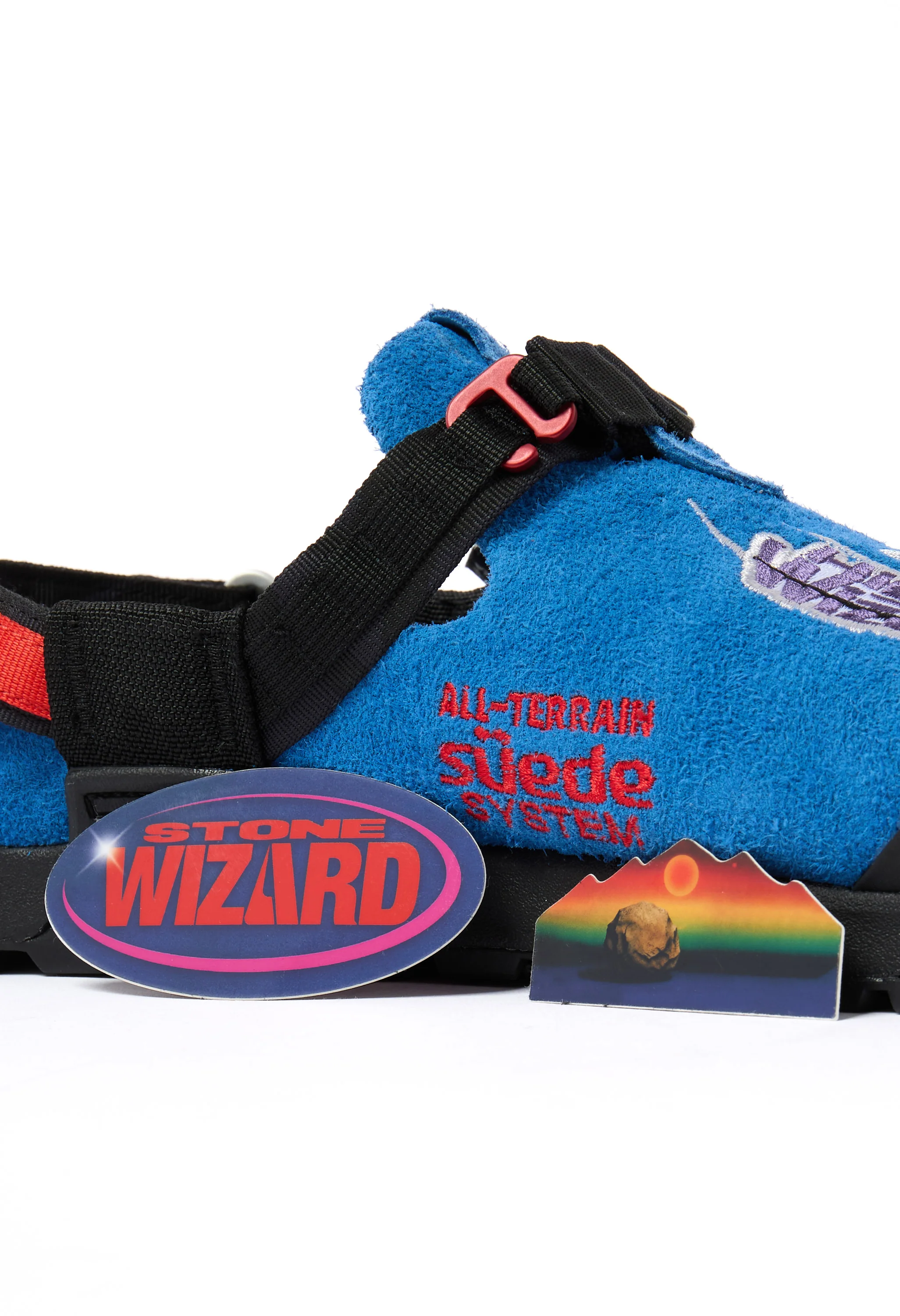 Bedrock Sandals x High Wizard Stone Wizard Clogs - Blue - Image 7