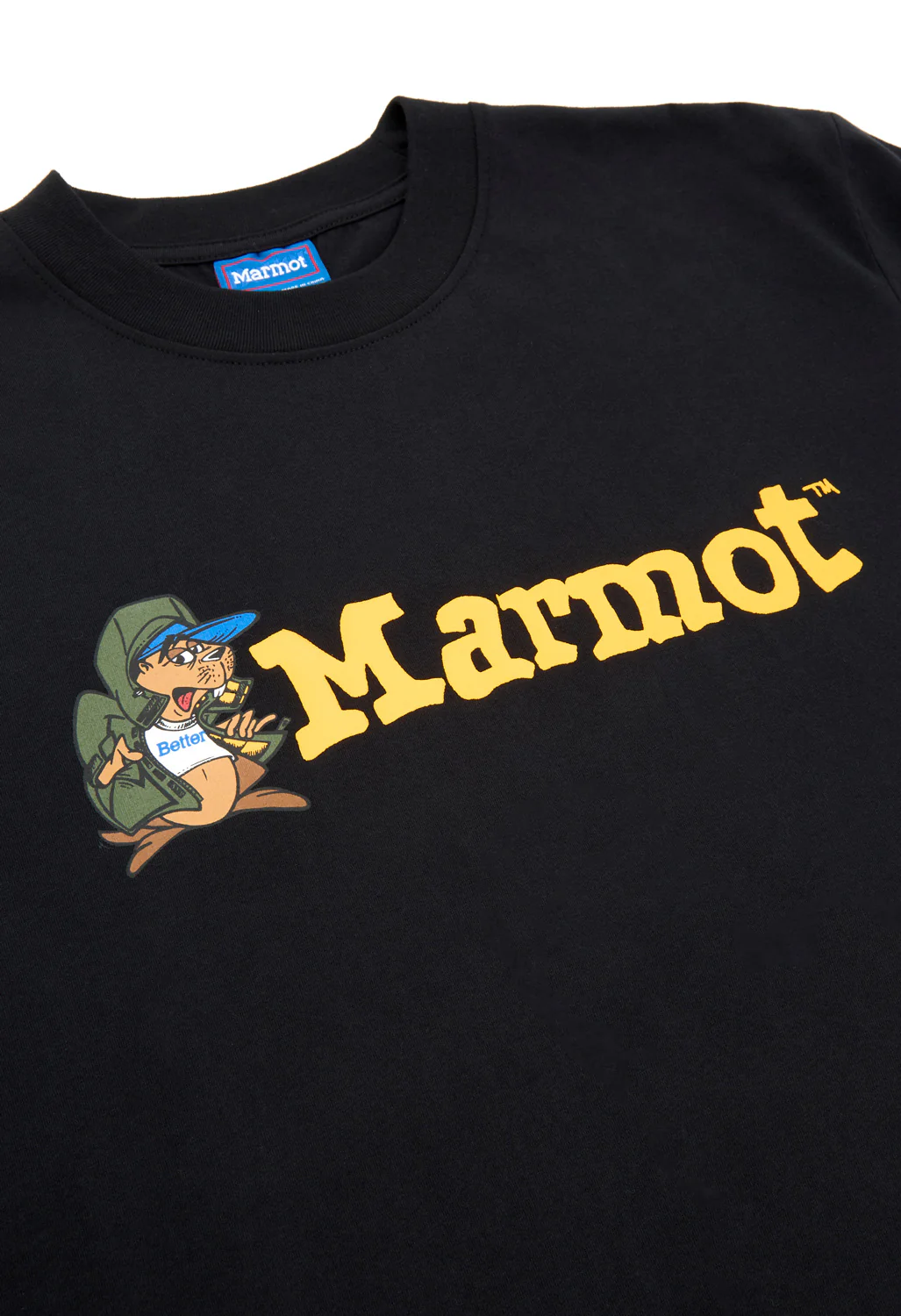 Marmot Better Mammoth Marty Tee - Black - Image 4