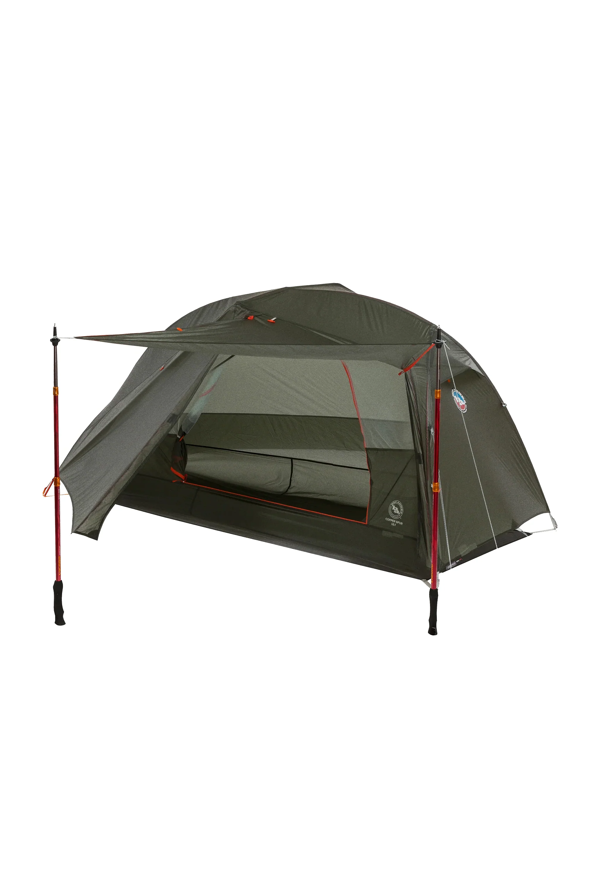 Big Agnes Copper Spur UL 1 Tent - Lichen Green - Image 4