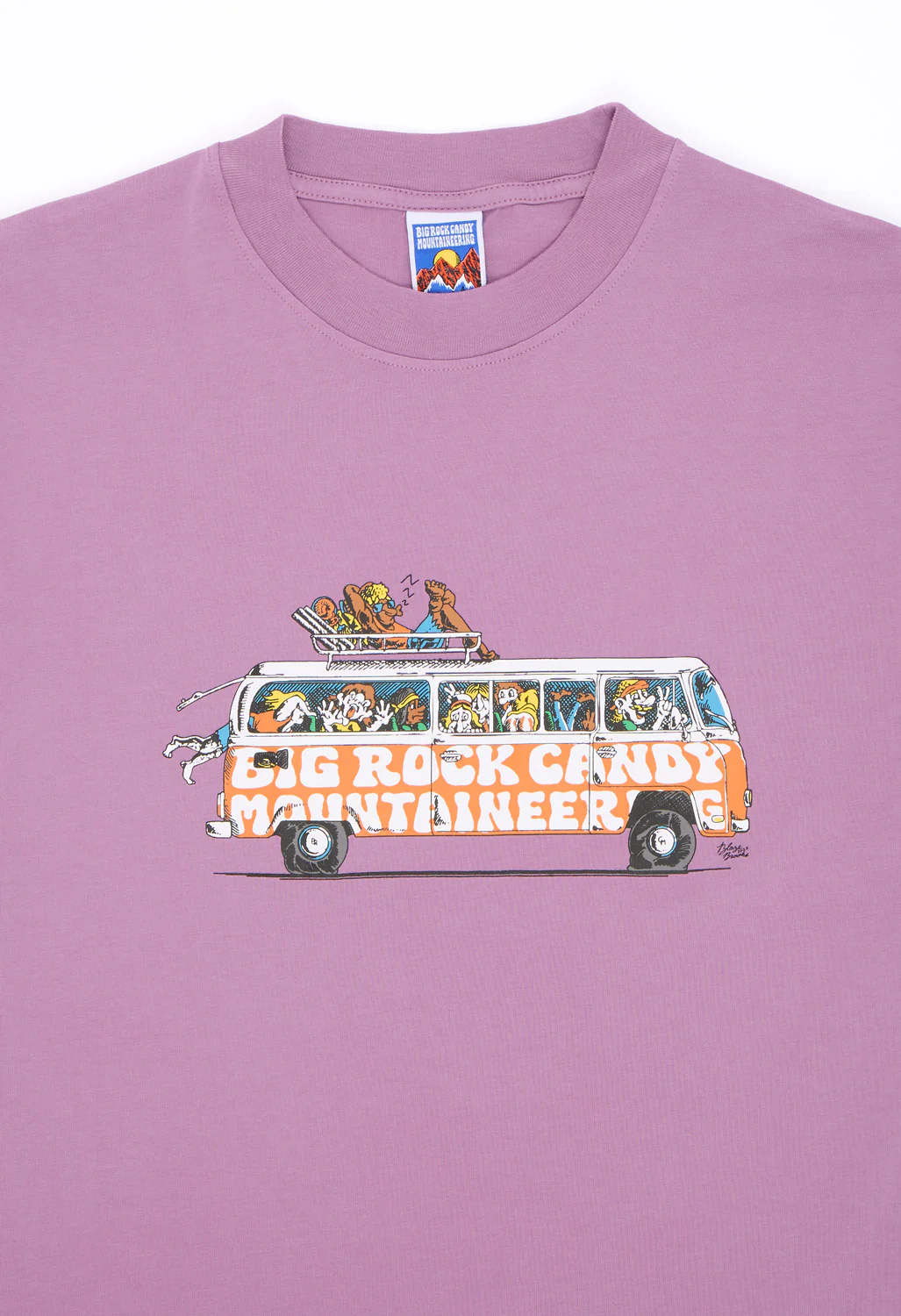 Big Rock Candy Mountaineering Ramblin' Van Tee - Huckleberry - Image 3
