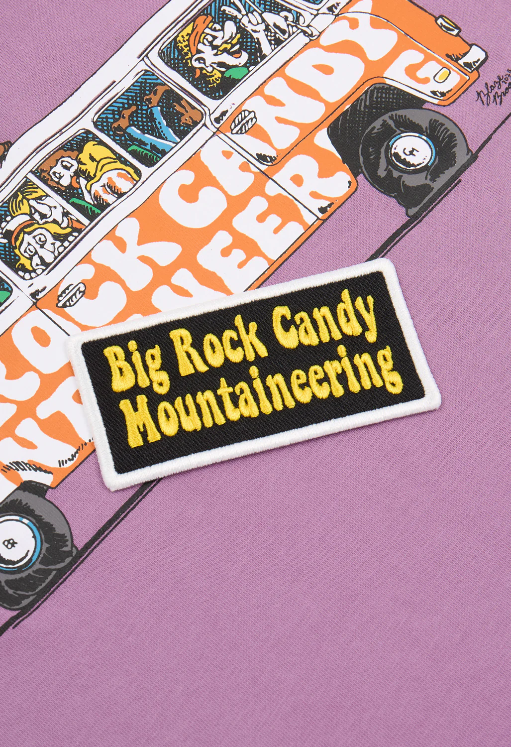 Big Rock Candy Mountaineering Ramblin' Van Tee - Huckleberry - Image 5