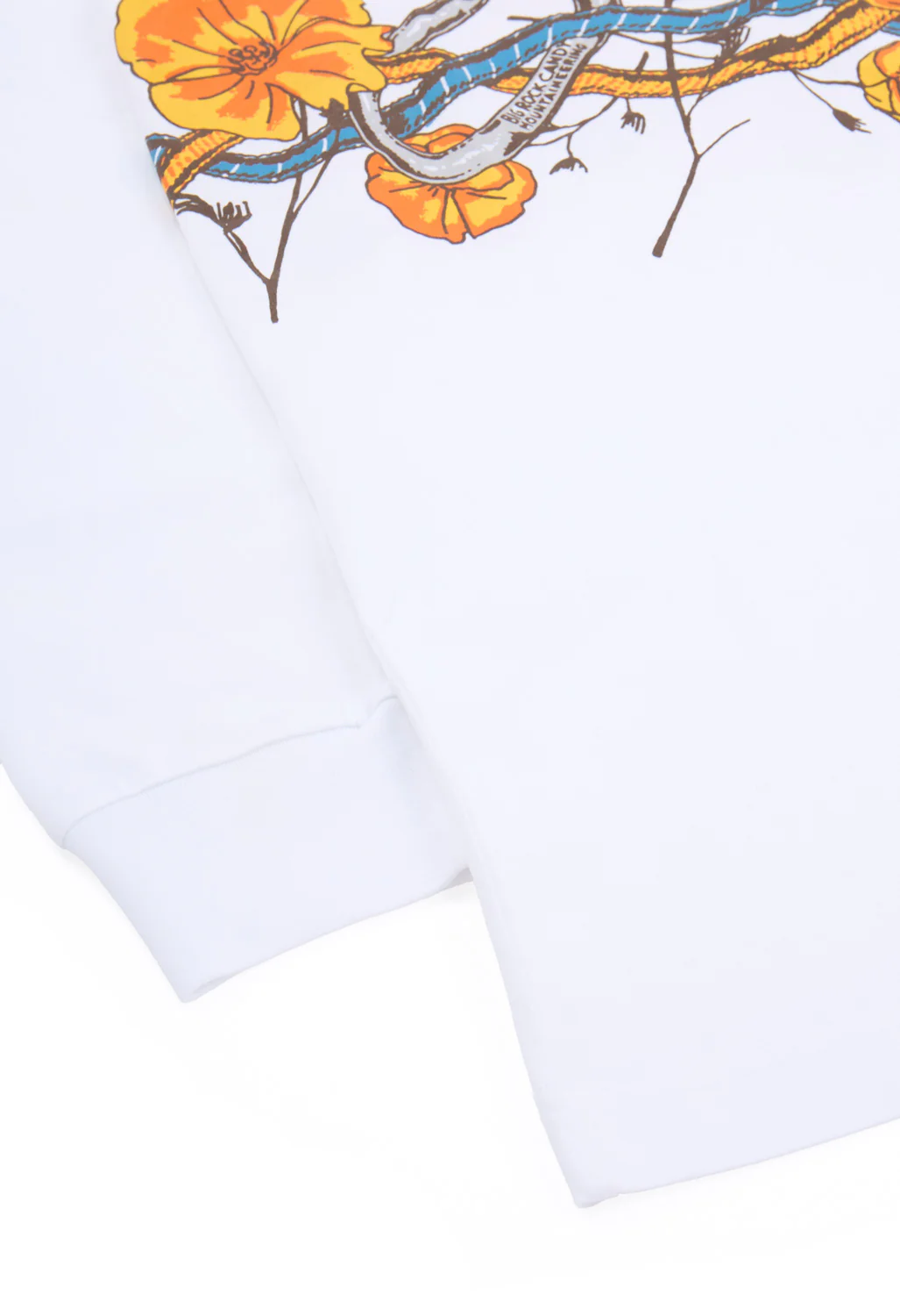 Big Rock Candy Mountaineering Valley Floor Long Sleeve Tee - Milk - Image 5