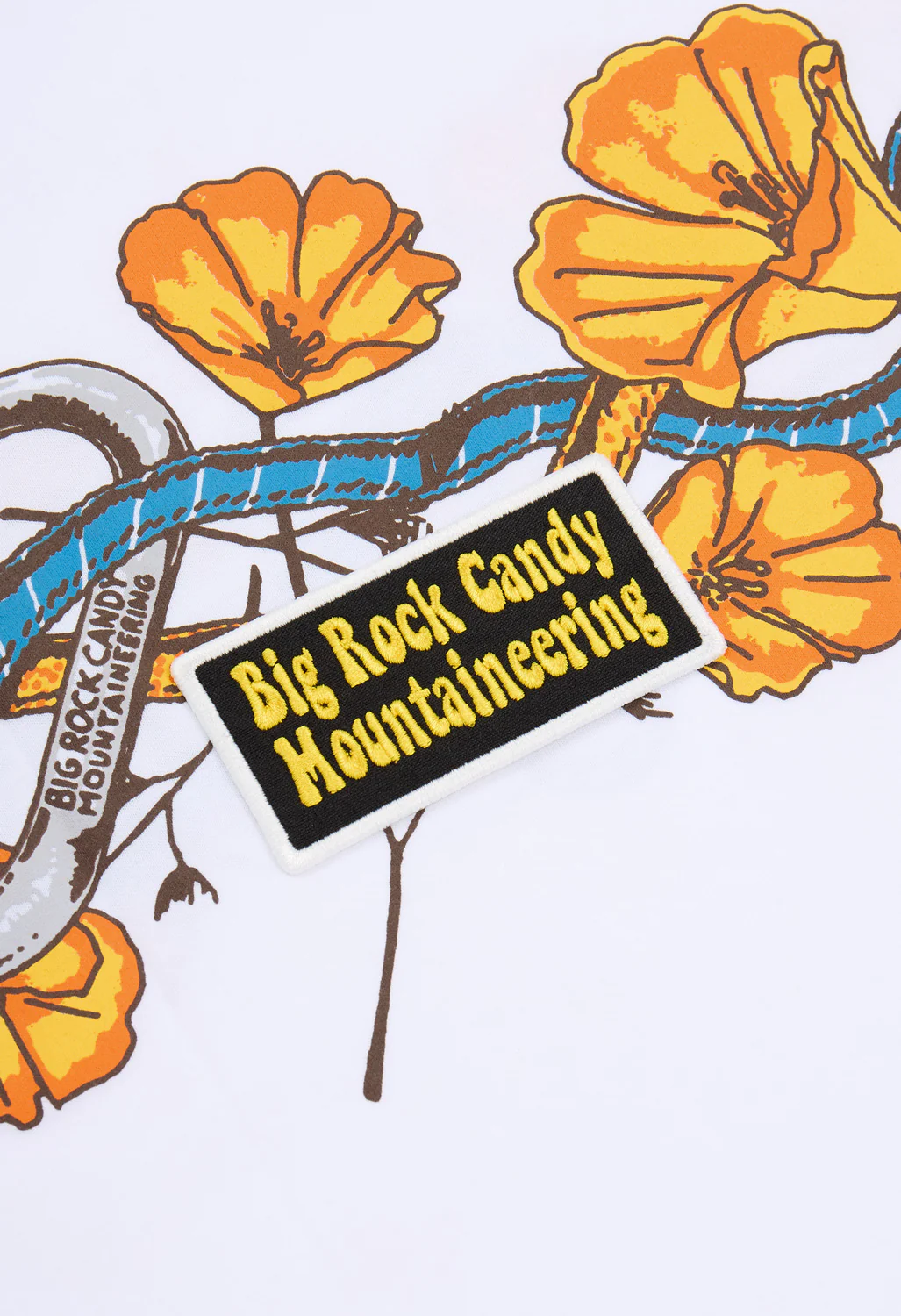 Big Rock Candy Mountaineering Valley Floor Long Sleeve Tee - Milk - Image 6