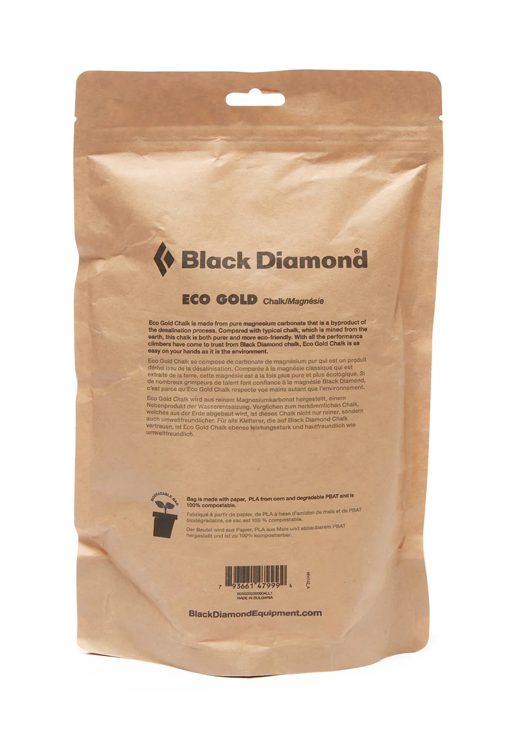Black Diamond Eco Gold 200g Loose Chalk - White - Image 2