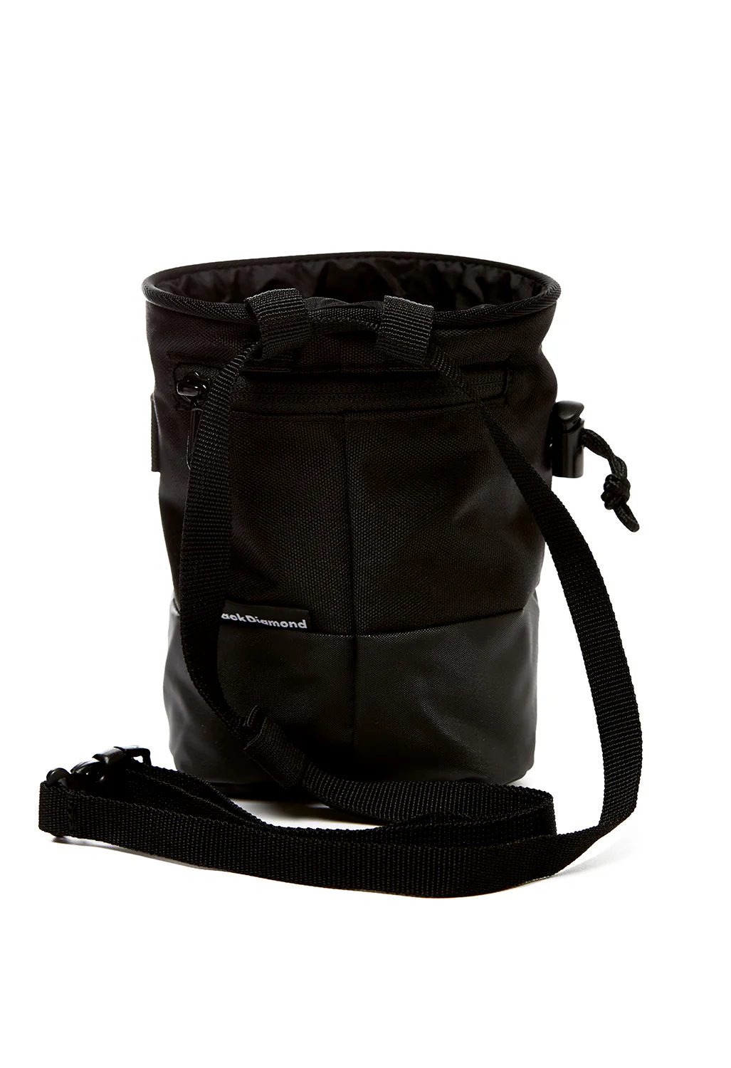 Black Diamond Mojo Zip Chalk Bag - Black/Slate - Image 3