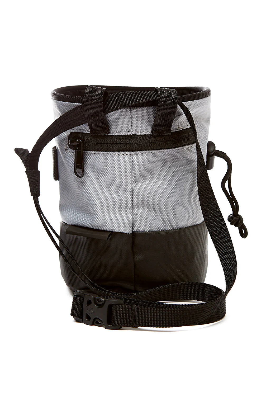 Black Diamond Mojo Zip Chalk Bag - Pewter - Image 3