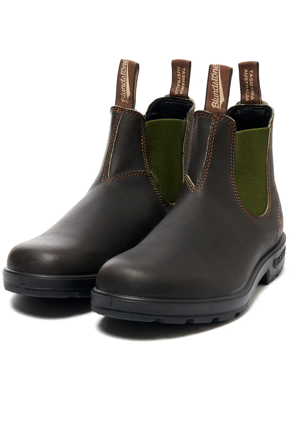 Blundstone 519 Boots - Brown/Olive - Image 2