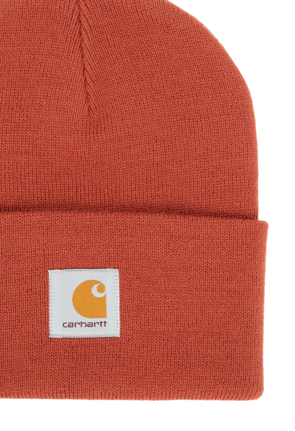 Carhartt WIP Acrylic Watch Hat - Vermillion - Image 2