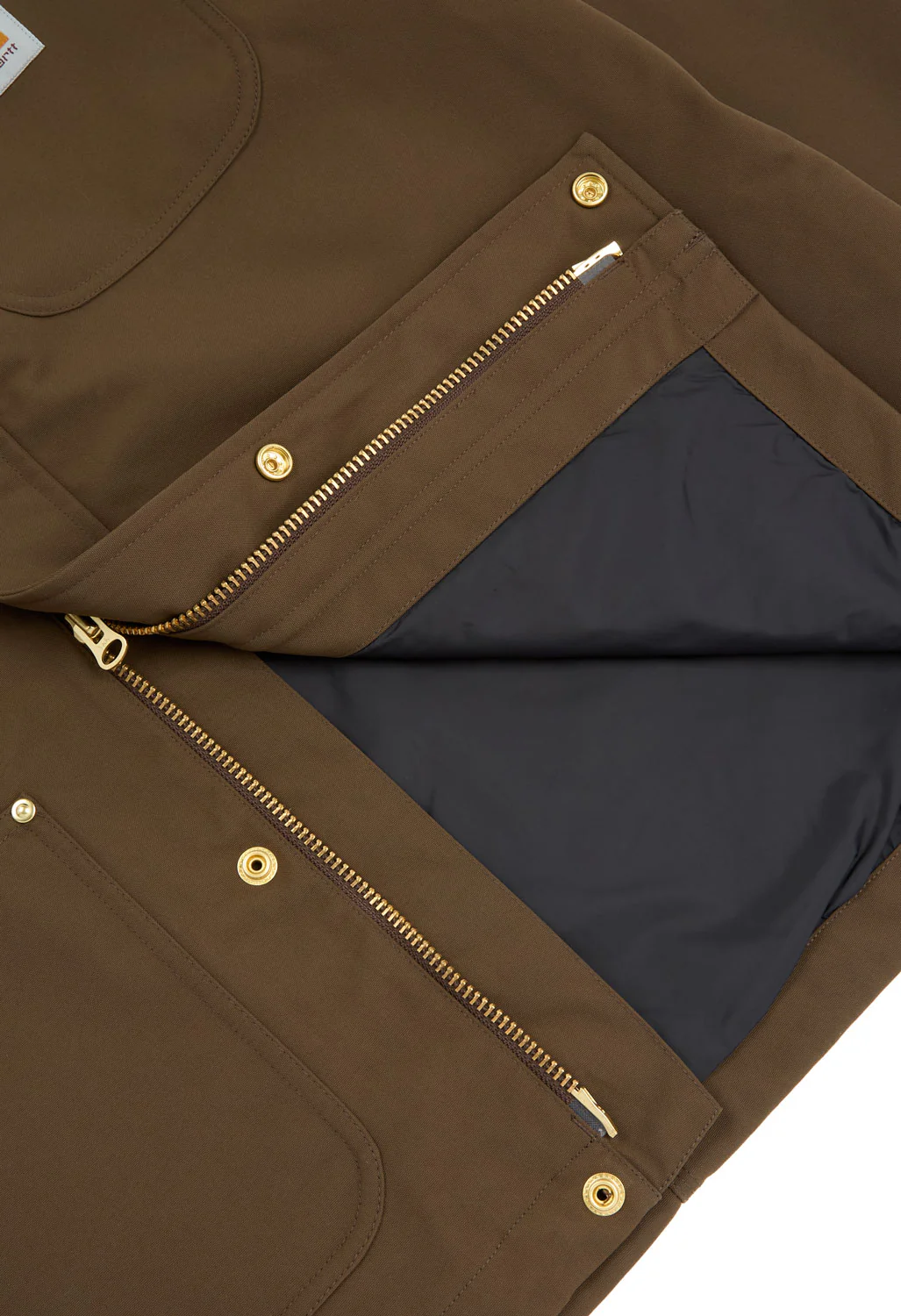 Carhartt WIP Clapton Jacket - Liberica / Black - Image 6