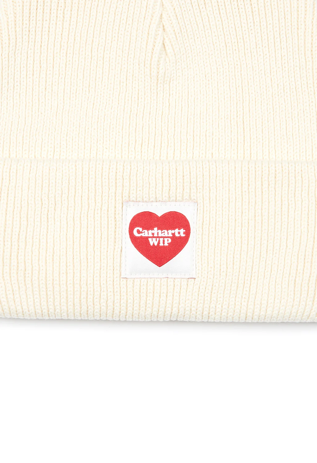 Carhartt WIP Heart Beanie - Natural - Image 3