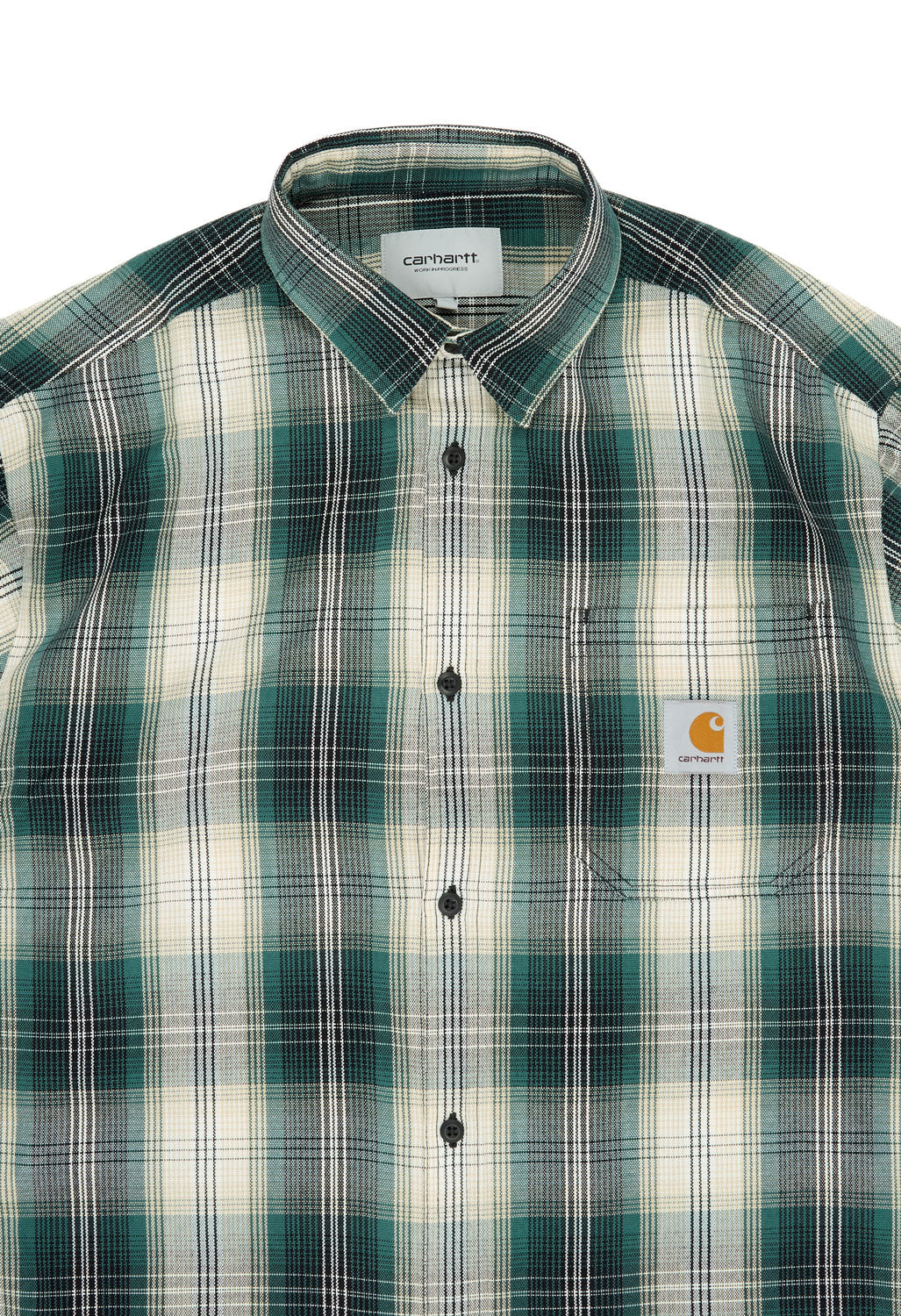 Carhartt Wip Long Sleeved Blanton Shirt - Blanton Check / Malachite - Image 3