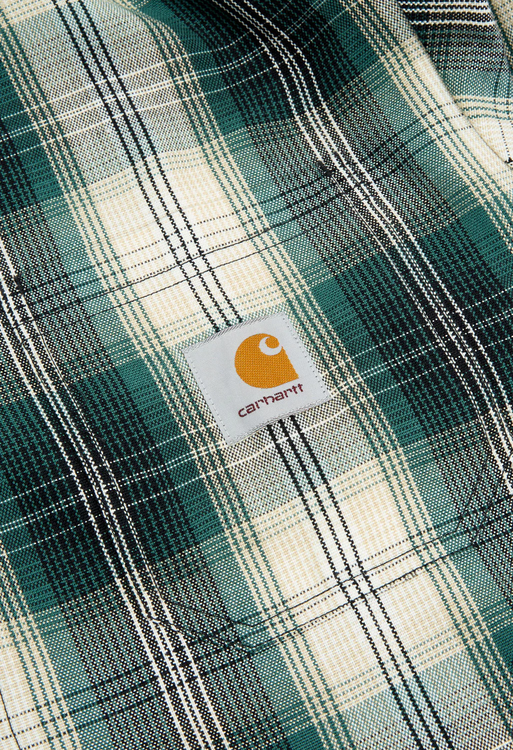 Carhartt Wip Long Sleeved Blanton Shirt - Blanton Check / Malachite - Image 4
