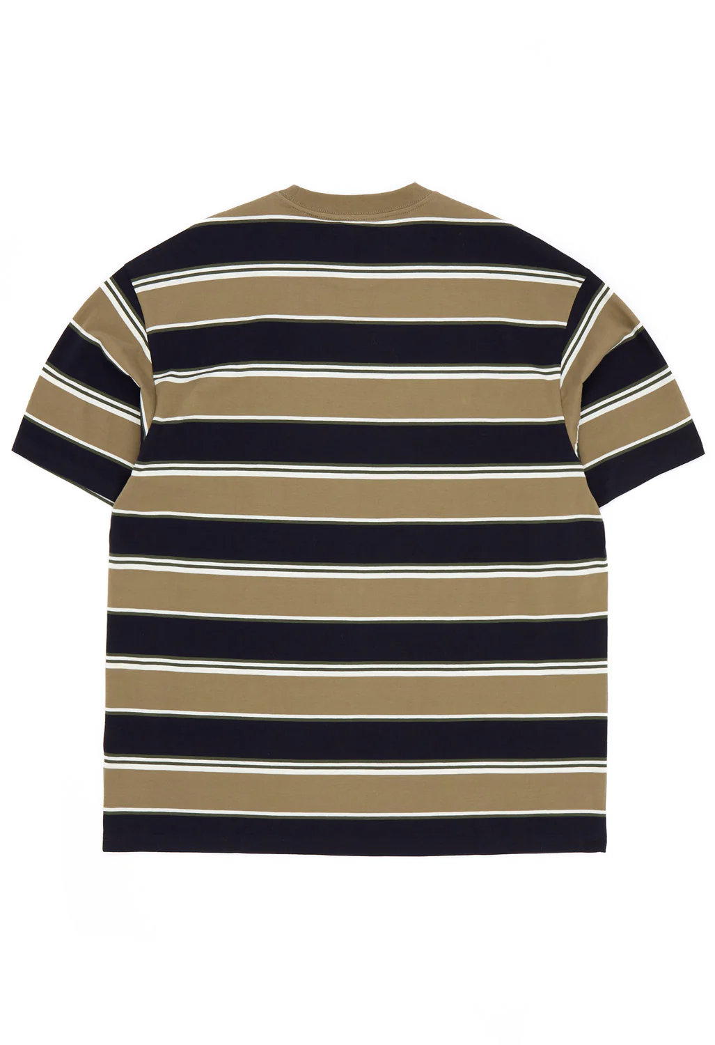 Carhartt WIP Malone T-Shirt - Malone Stripe, Brass - Image 2