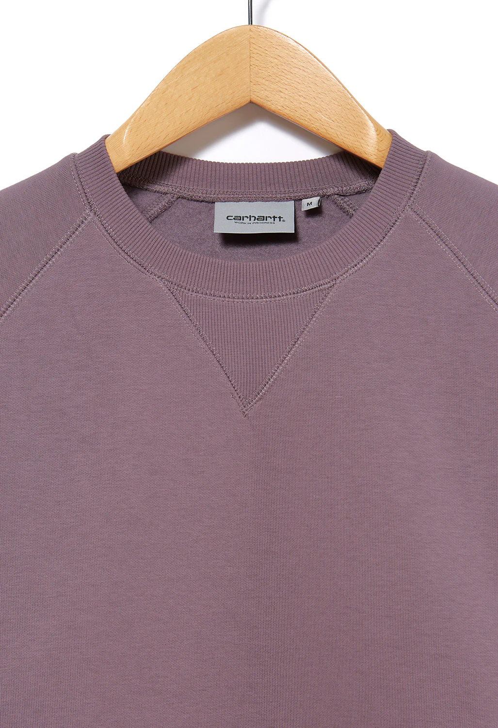 Carhartt WIP Men's Chase Sweat - Misty Thistle/Gold - Image 3
