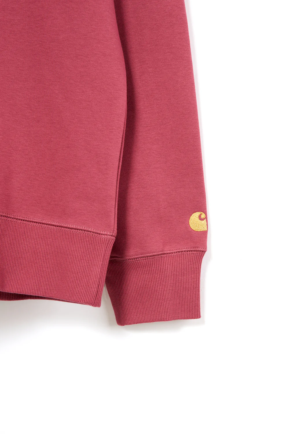 Carhartt WIP Men's Chase Sweat - Punch/Gold - Image 4
