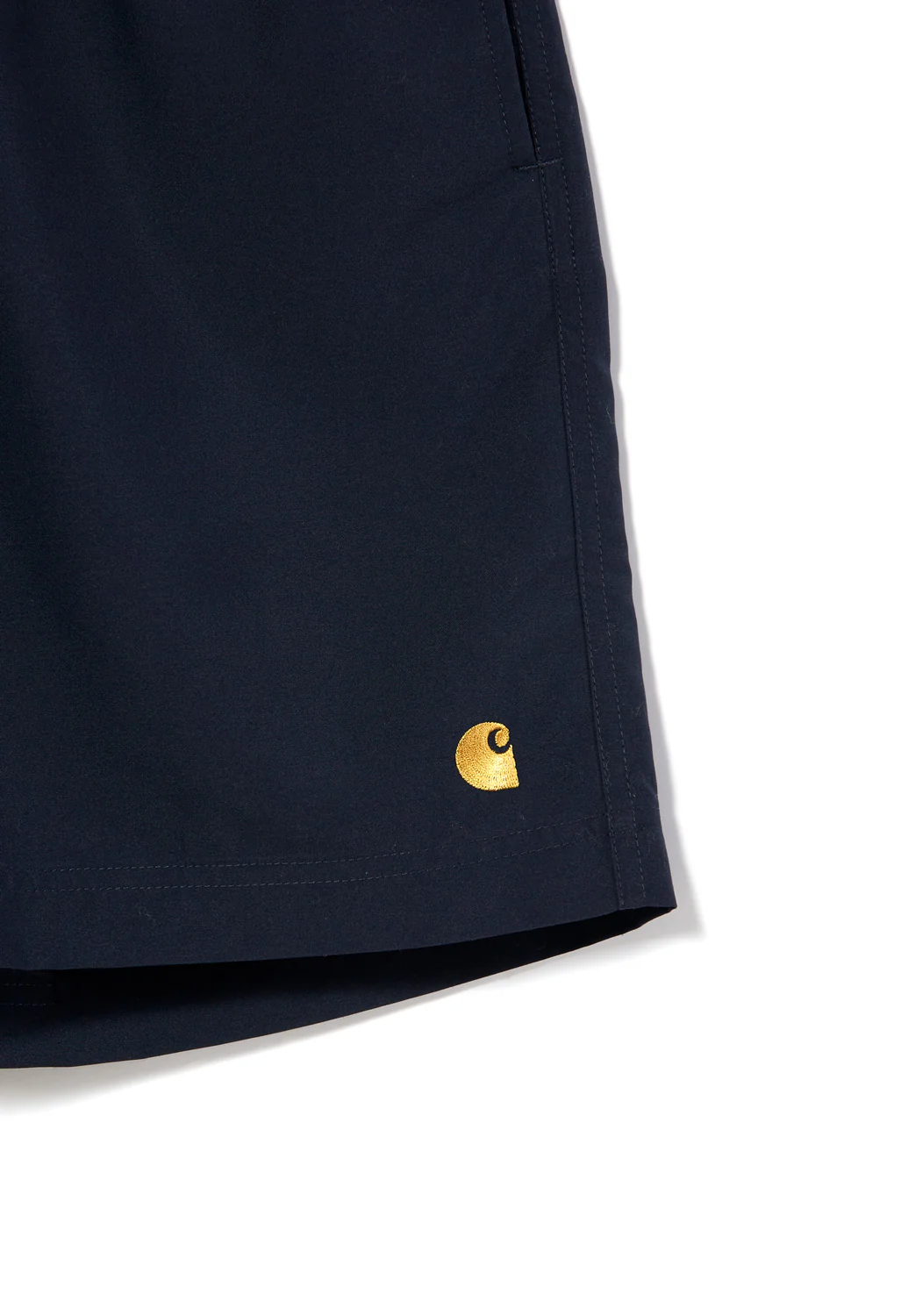 Carhartt WIP Men's Chase Swim Trunks - Dark Navy/Gold - Image 3
