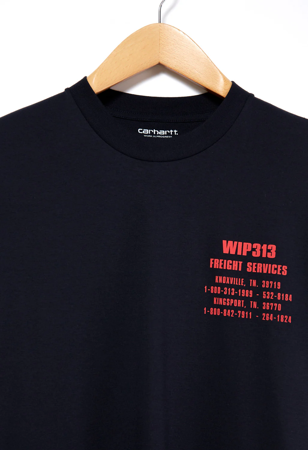 Carhartt WIP Men's Freight Services T-Shirt - Dark Navy - Image 3