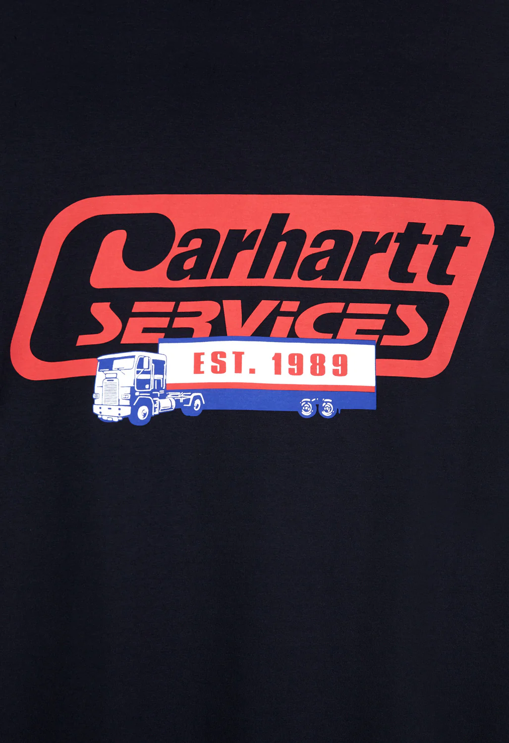 Carhartt WIP Men's Freight Services T-Shirt - Dark Navy - Image 5