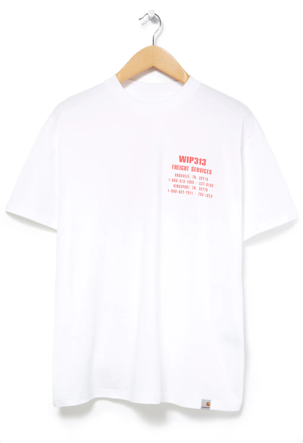 Carhartt WIP Men's Freight Services T-Shirt - White - Image 3