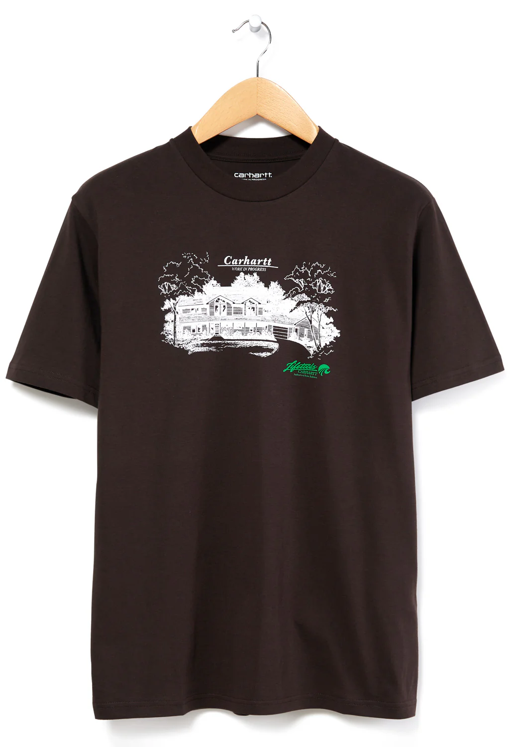 Carhartt WIP Men's Home Builders T-Shirt - Dark Umber - Image 2