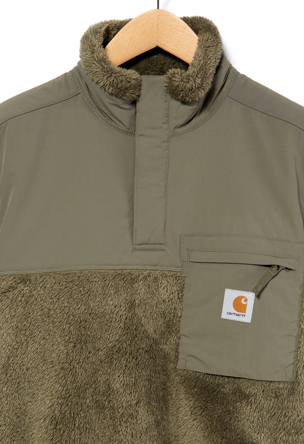 Carhartt WIP Men's Jackson Half Snap Sweatshirt - Seaweed - Image 3