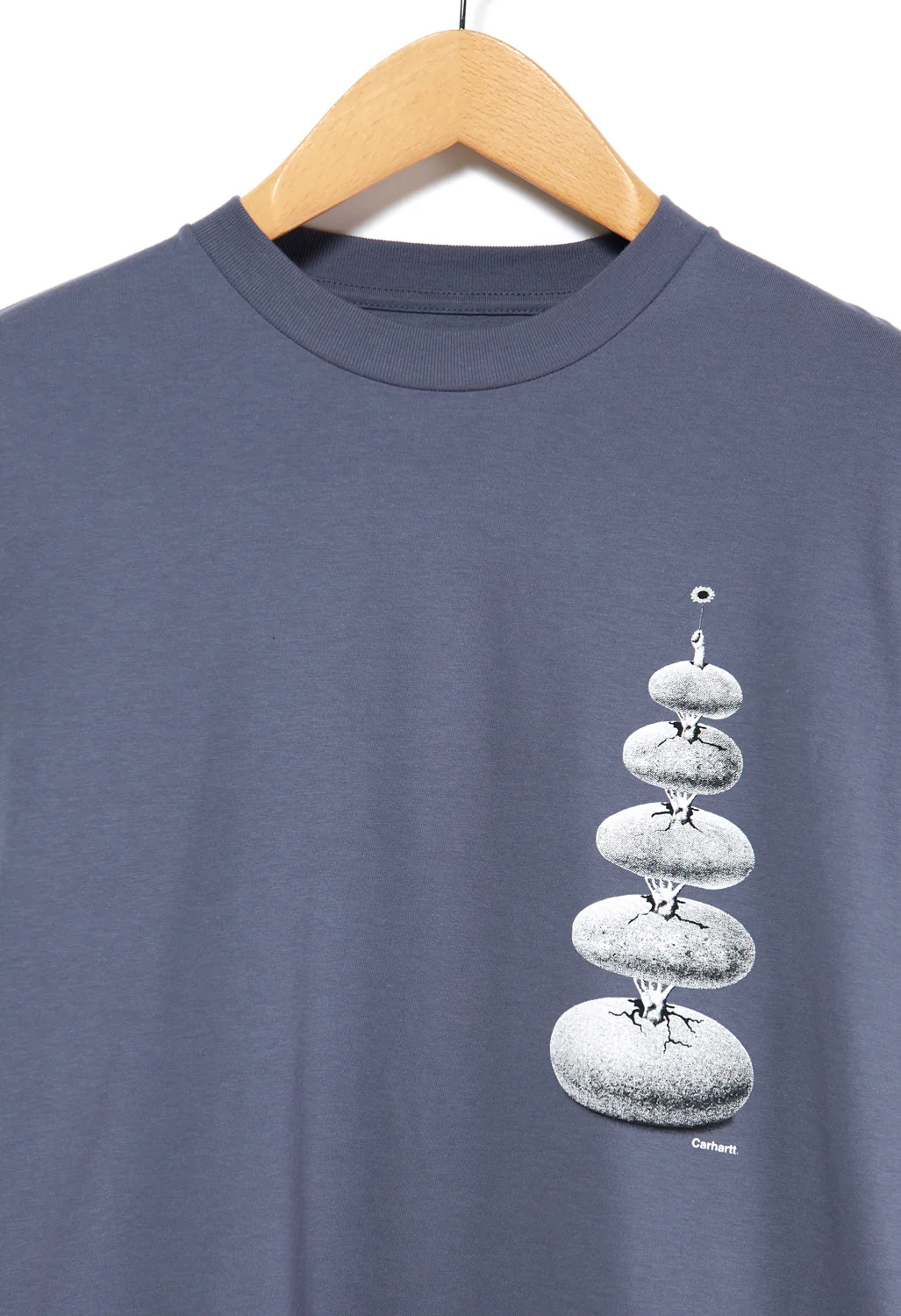 Carhartt WIP Men's Long Sleeved Greenhouse T-Shirt - Bluefin - Image 3