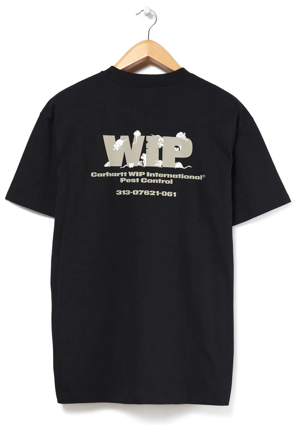 Carhartt WIP Men's Pest Control T-Shirt - Black