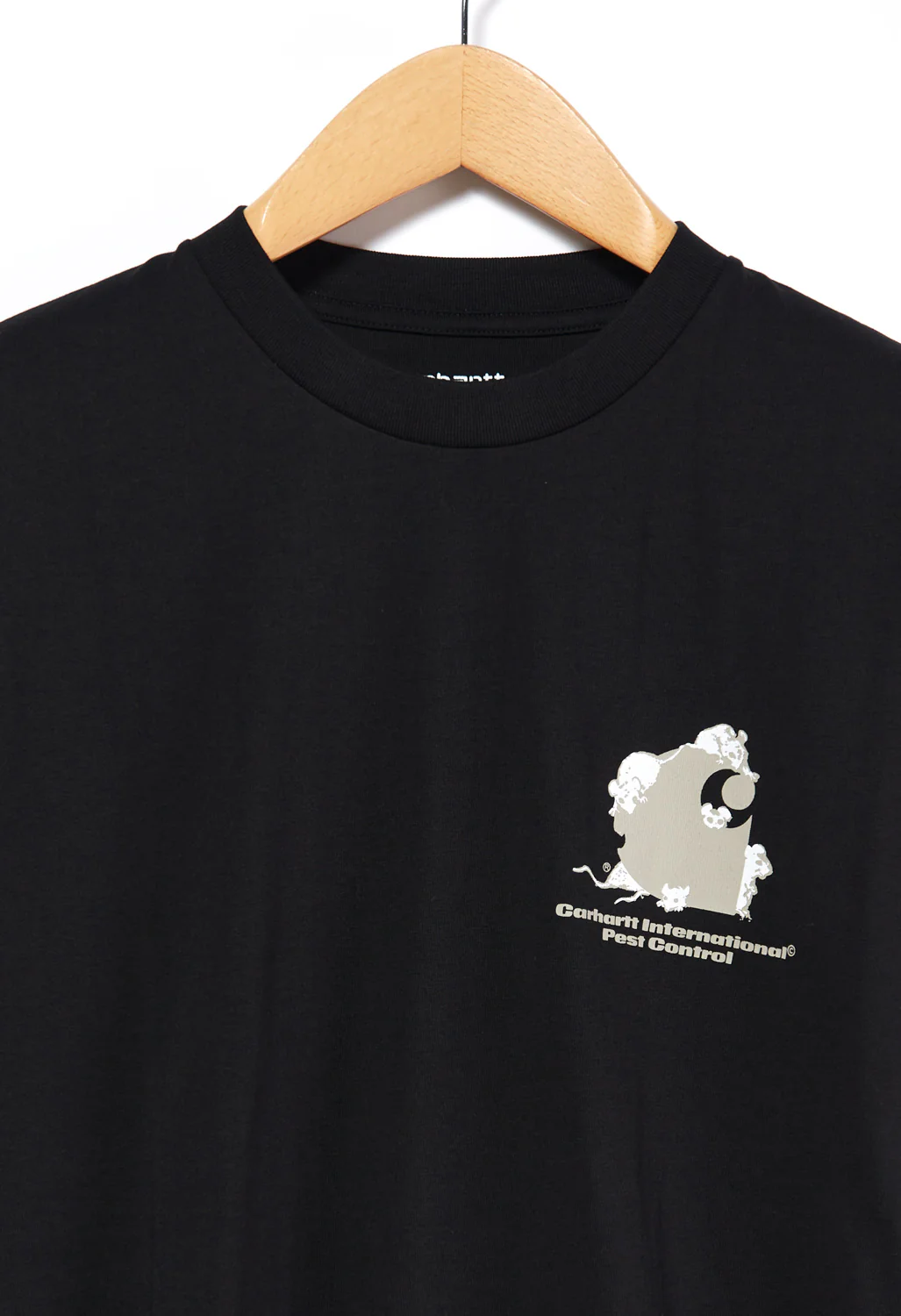 Carhartt WIP Men's Pest Control T-Shirt - Black - Image 3