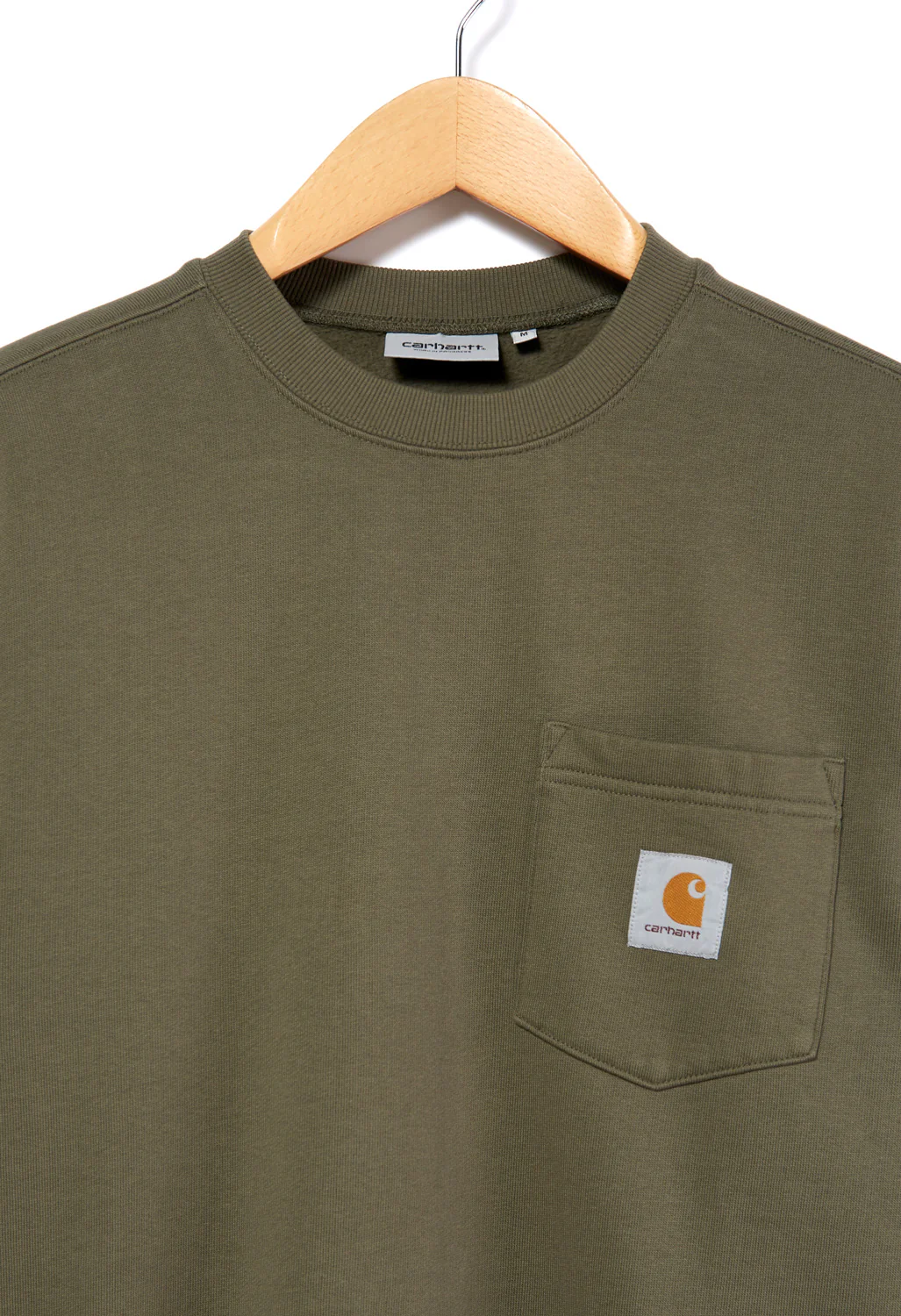 Carhartt WIP Men's Pocket Sweatshirt - Seaweed - Image 3