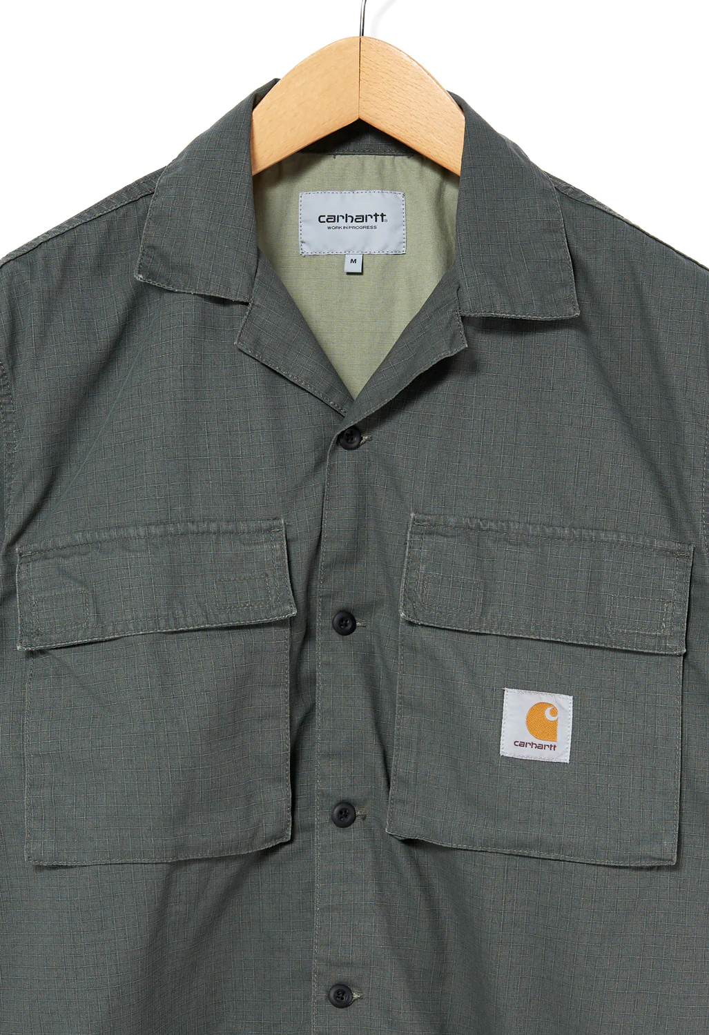 Carhartt WIP Men's Short Sleeved Wynton Shirt - Jura/Yucca - Image 3