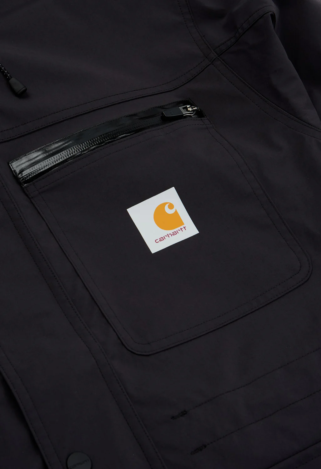 Carhartt WIP Men's Bowden Jacket - Black / Black - Image 4