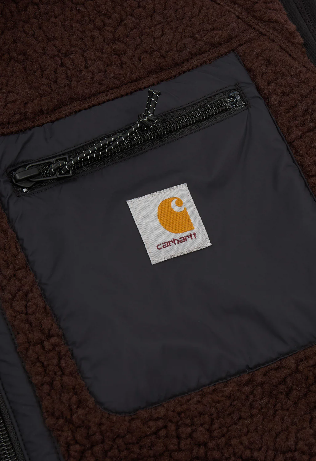 Carhartt WIP Prentis Vest Liner - Palisander / Black - Image 4