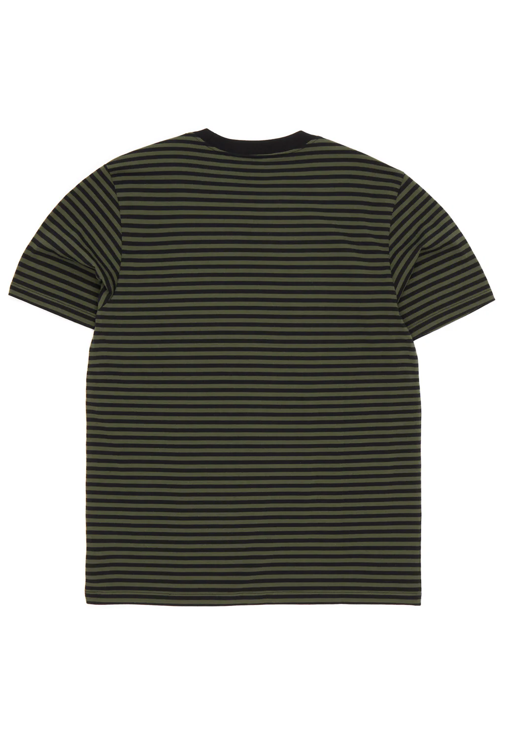 Carhartt WIP Verner Pocket T-Shirt - Verner Stripe / Black / Opuntia - Image 2