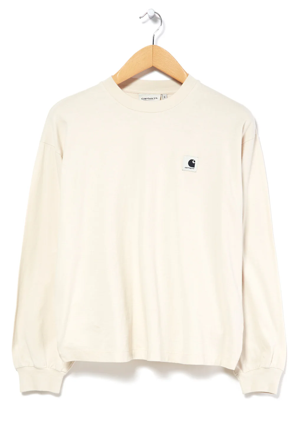 Carhartt WIP Women's Long Sleeved Nelson T-Shirt - Natural