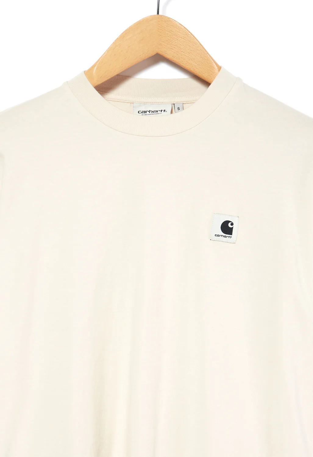 Carhartt WIP Women's Long Sleeved Nelson T-Shirt - Natural - Image 3
