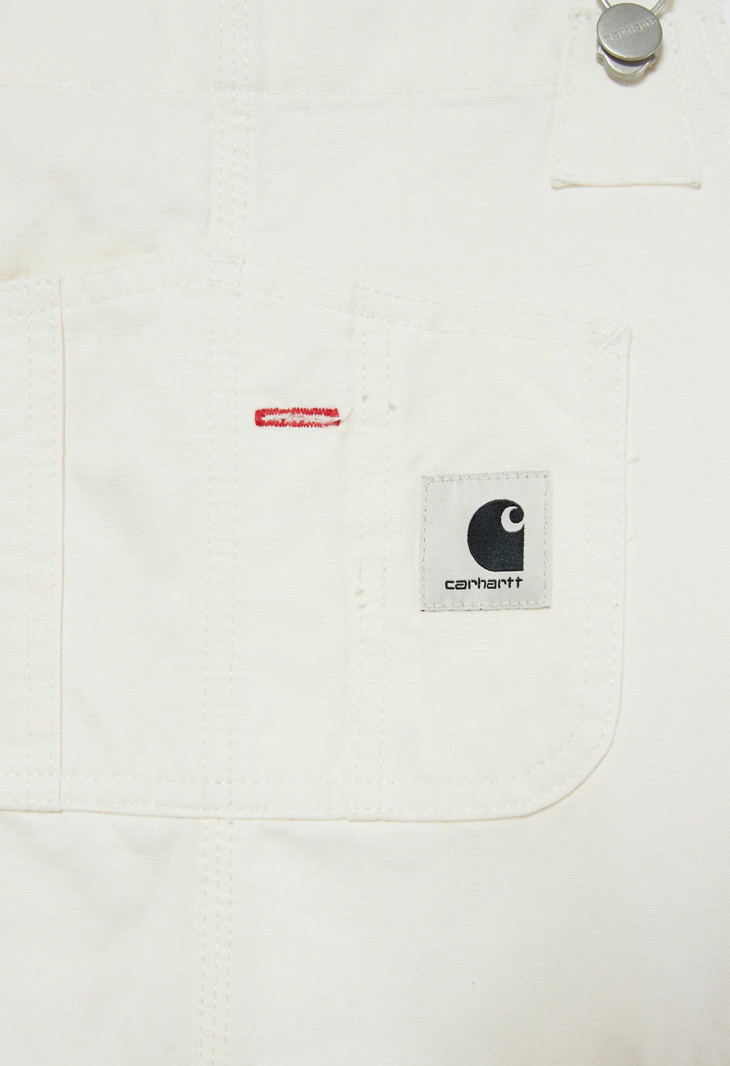 Carhartt WIP Women's Straight Bib Overalls - Wax - Image 4