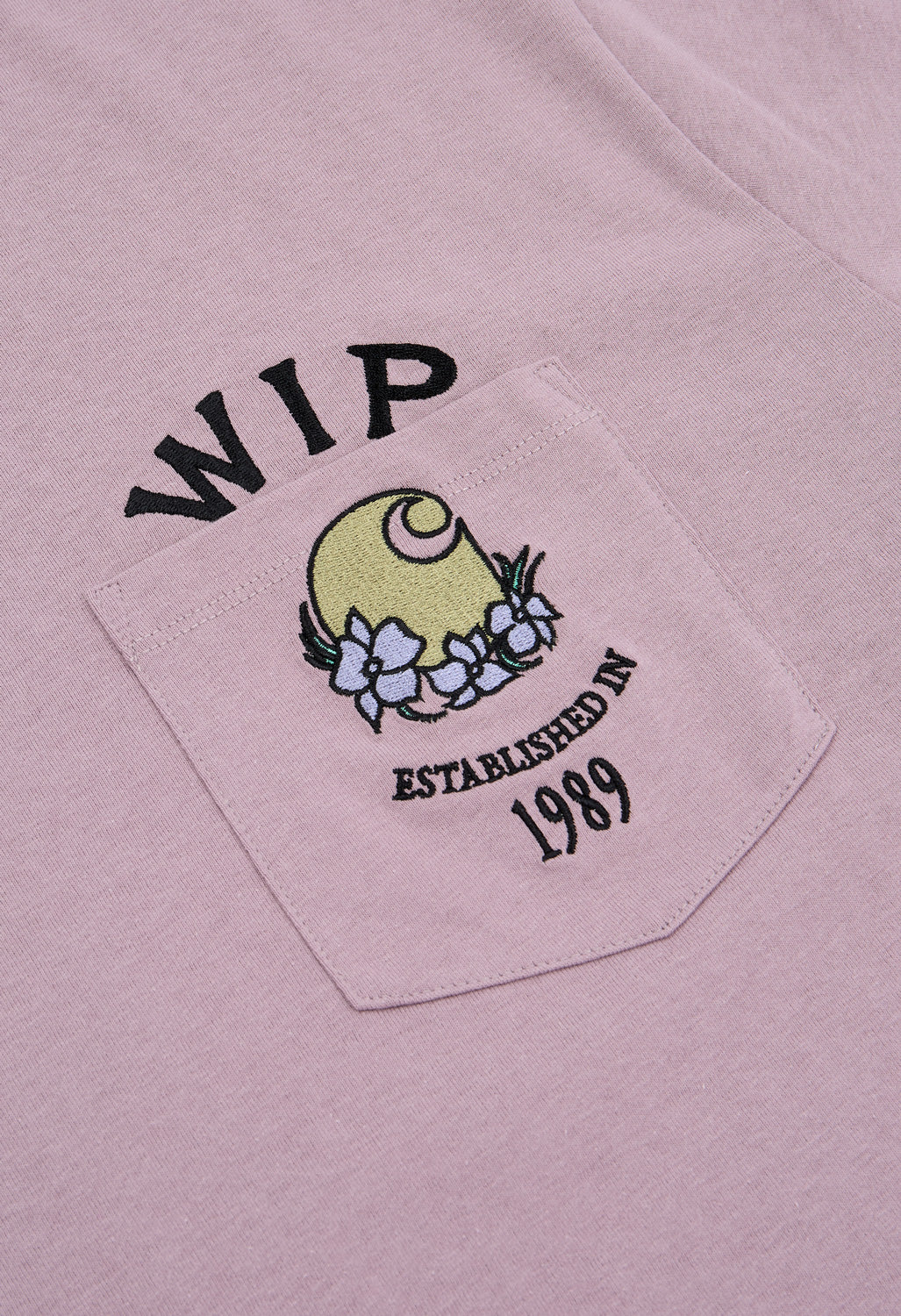 Carhartt WIP Women's Jubilee Long Sleeve Pocket T-Shirt - Pink Fog - Image 4