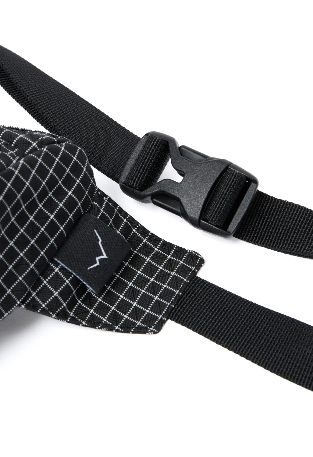 CAYL Grid Fanny Pack - Grid Black - Image 4