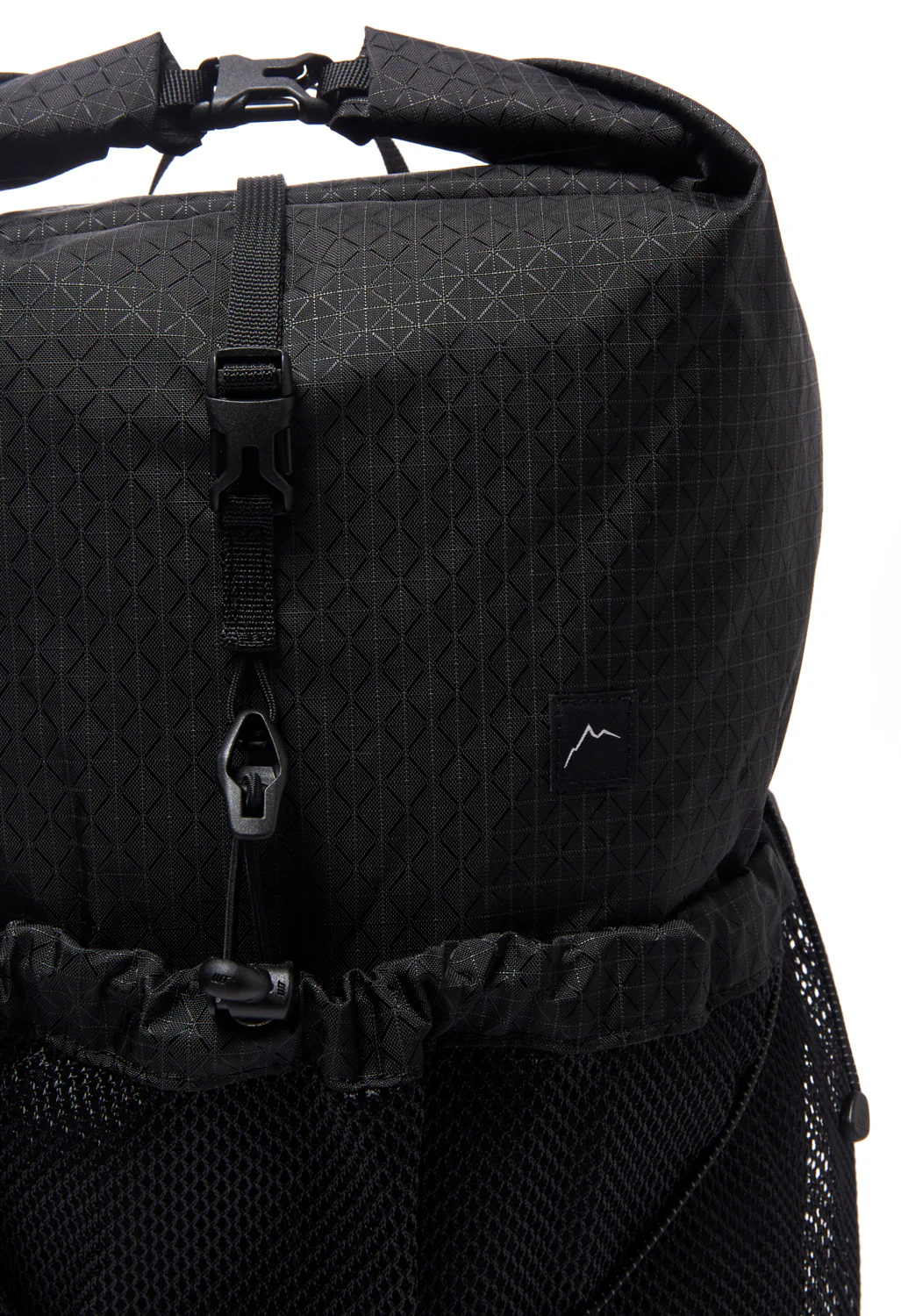 CAYL Gaya Roll Top B-Grid Mesh - Black - Image 4