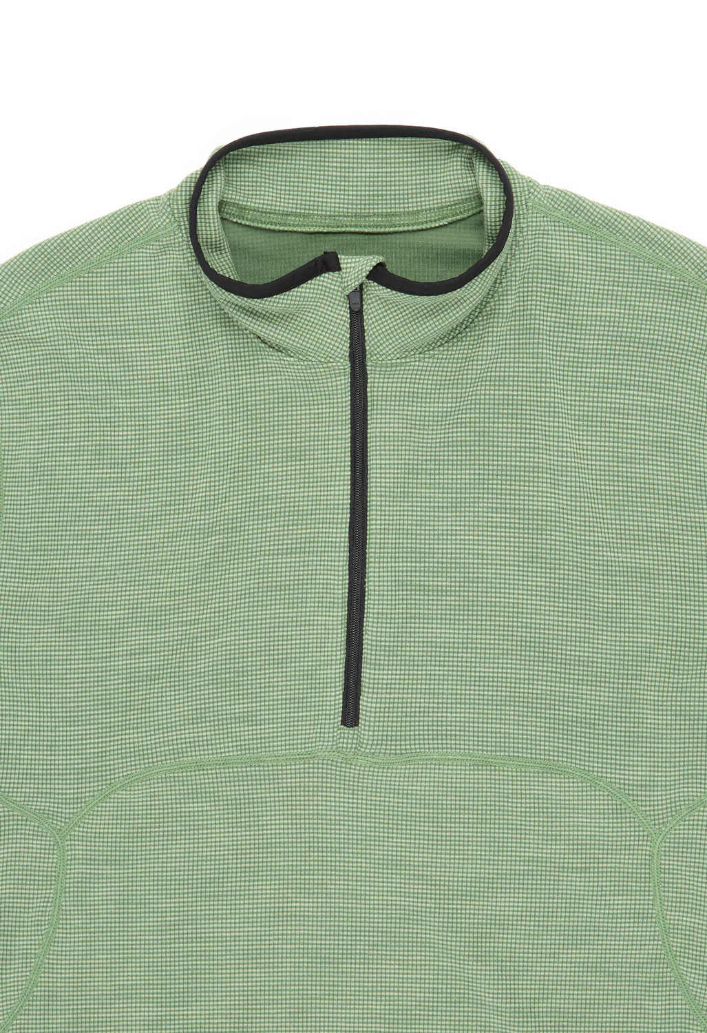 CAYL Live Wool Mix Half Zip Fleece - Green - Image 3