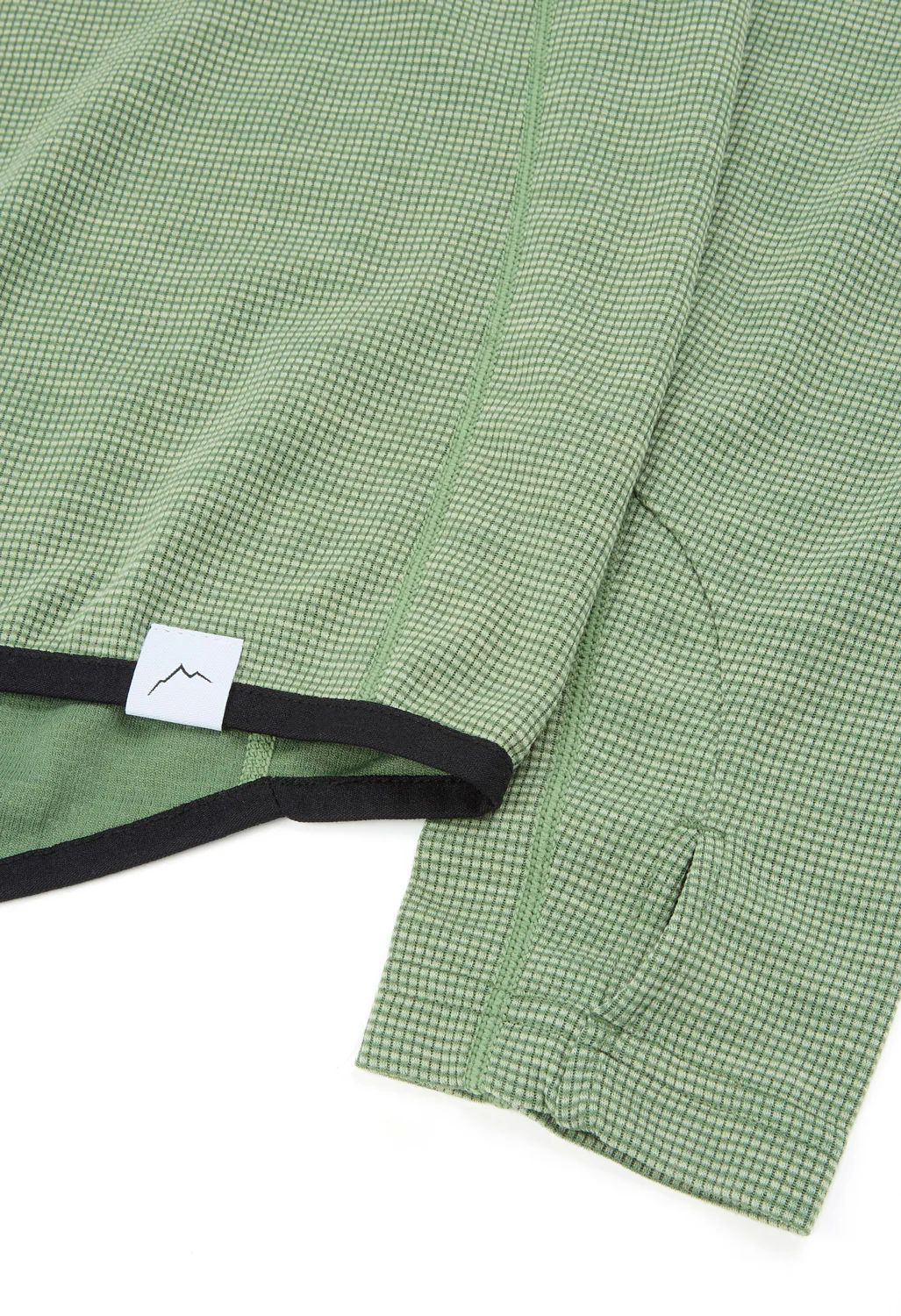 CAYL Live Wool Mix Half Zip Fleece - Green - Image 5