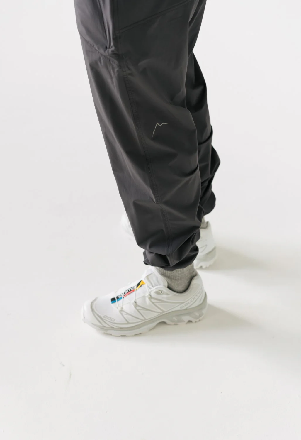 CAYL Men's Nylon Stretch Pants - Grey - Image 5