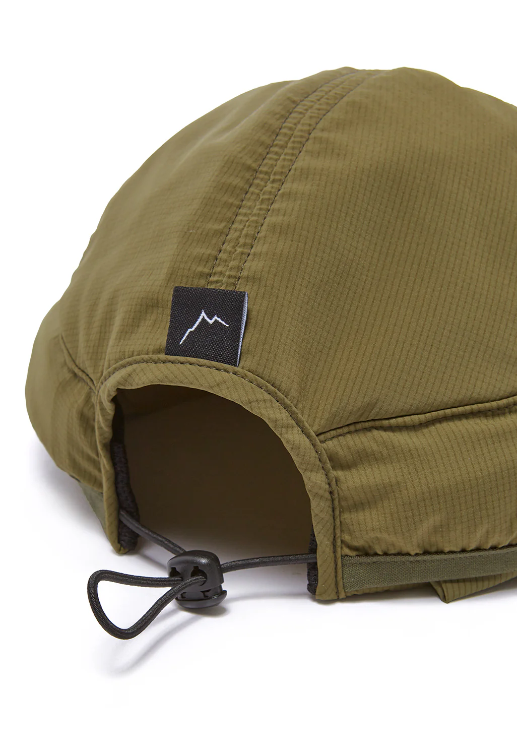 CAYL Men's Stretch Nylon Sunvisor Cap - Khaki - Image 2