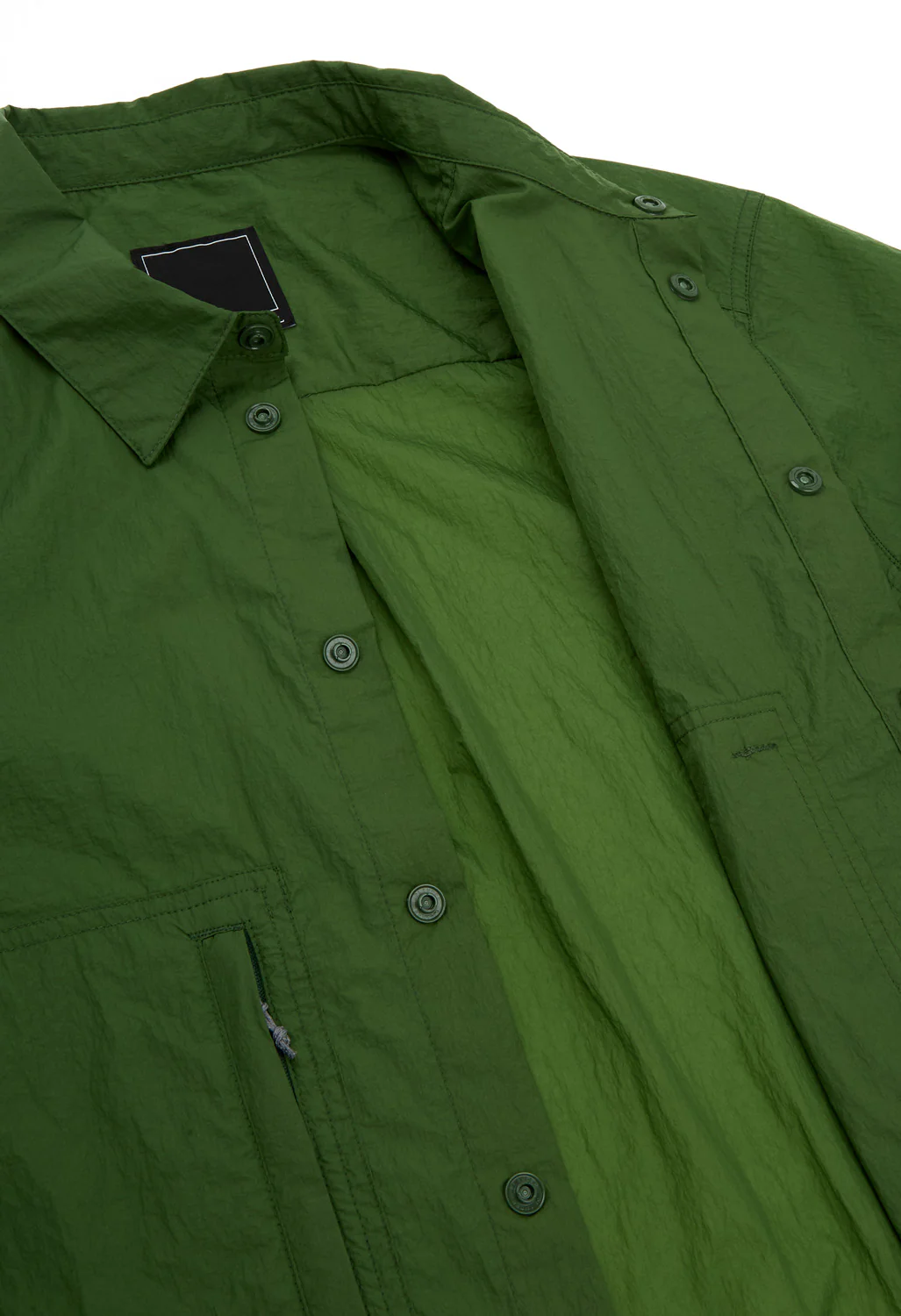 CAYL Men's Nylon Short Sleeve Hiker Shirt - Green - Image 4