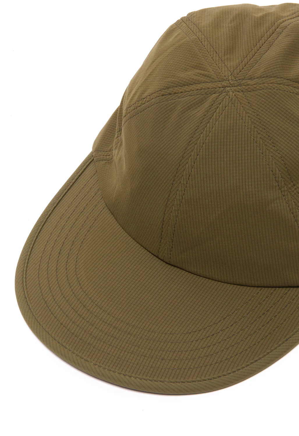 CAYL Stretch Nylon 6 Panel Cap - Brown Khaki - Image 2