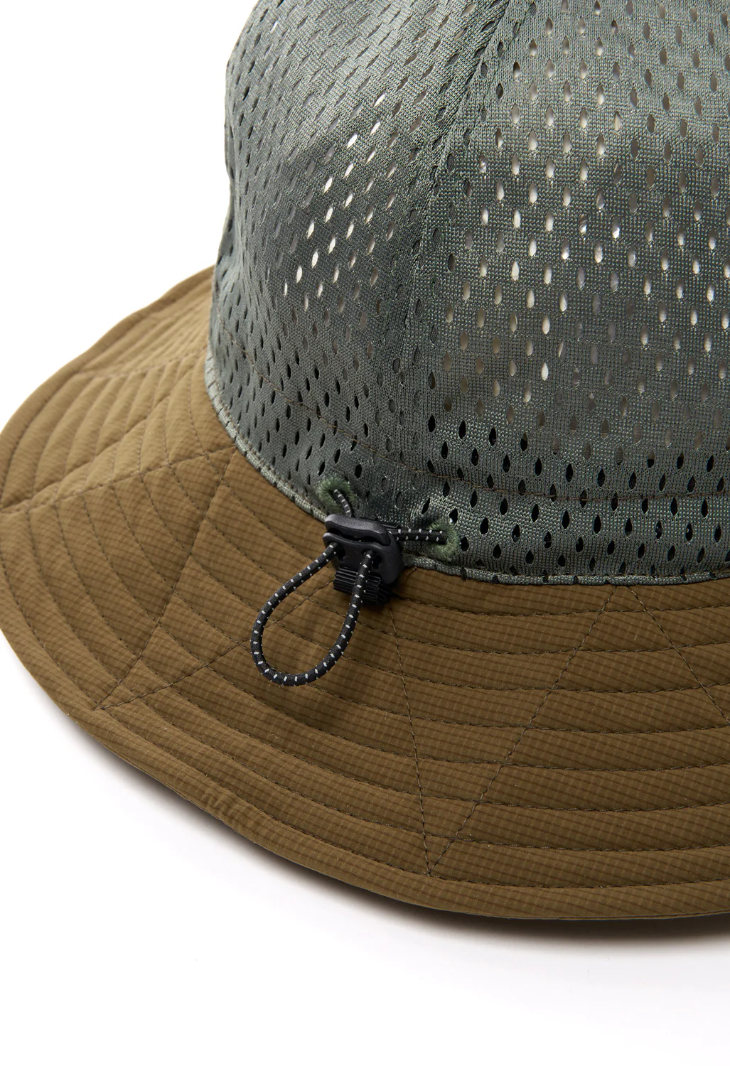 CAYL Stretch Nylon Mesh Hat - Brown Khaki - Image 3