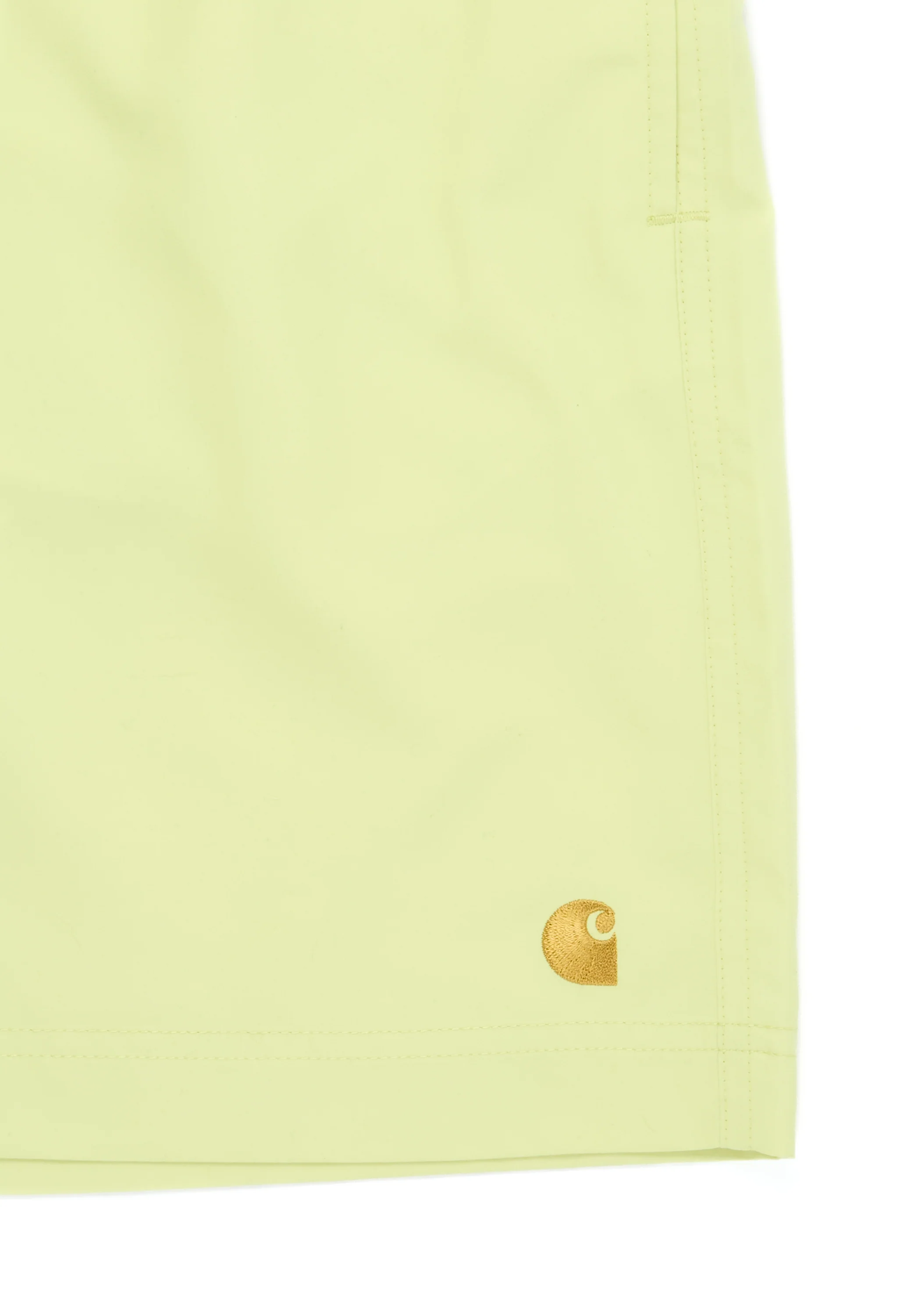 Carhartt WIP Chase Swim Trunks - Arctic Lime / Gold - Image 4