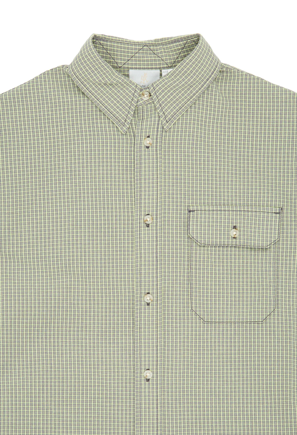 Gramicci Checkered Stance Shirt - Sierra Check Mint - Image 3