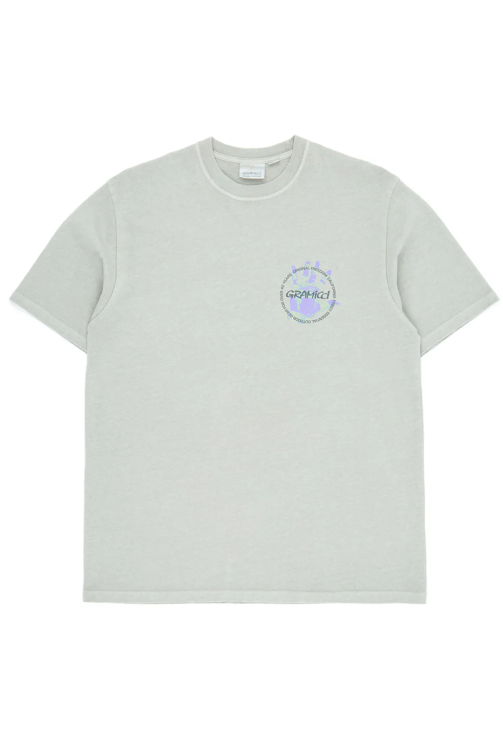 Gramicci Climber’s Hand Tee - Pigment Slate - Image 2
